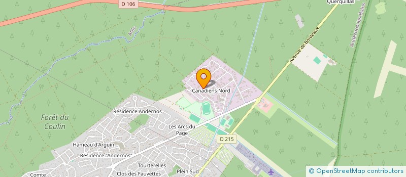 localisation de l'entreprise BELLE UNION DIETETIQUE à ANDERNOS-LES-BAINS