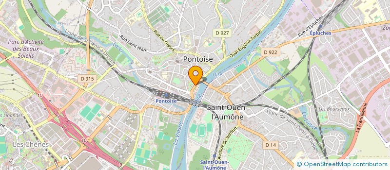 localisation de l'entreprise BELLE VALLEE à PONTOISE