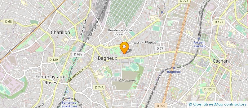 localisation de l'entreprise BELLE VIE ASSISTANCE à BAGNEUX