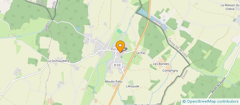 localisation de l'entreprise BELLE VIE SENIOR  BEUXES