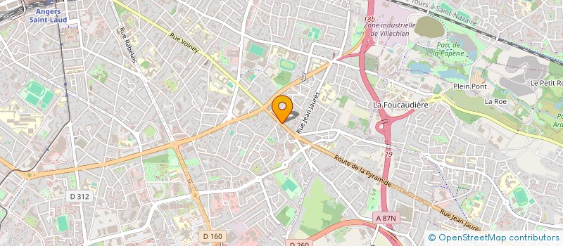 localisation de l'entreprise BELLE & ZEN  ANGERS