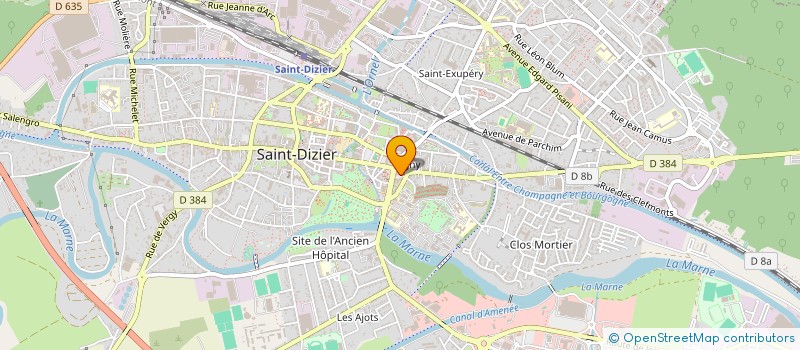 localisation de l'entreprise BELLE & ZEN à SAINT-DIZIER