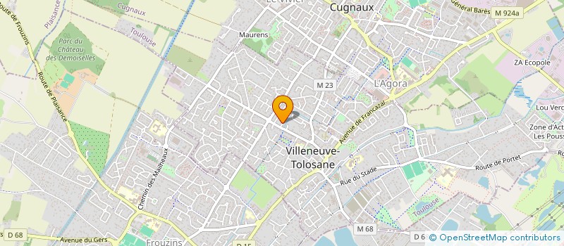 localisation de l'entreprise BELLEANNEE-PAINEAU à VILLENEUVE-TOLOSANE