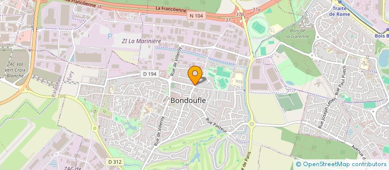 localisation de l'entreprise BELLEAURA HEIGHTS à BONDOUFLE