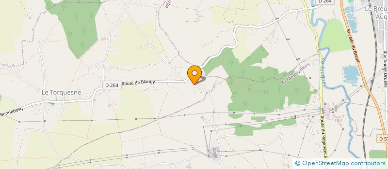 localisation de l'entreprise BELLEBON CONSEILS  LE TORQUESNE