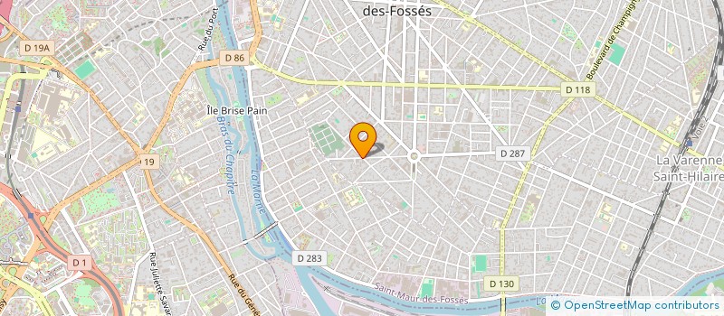 localisation de l'entreprise BELLECHASSE à SAINT-MAUR-DES-FOSSES