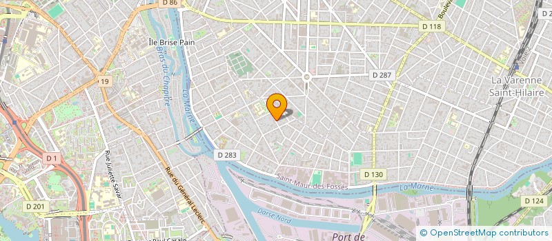 localisation de l'entreprise BELLECHASSE à SAINT-MAUR-DES-FOSSES