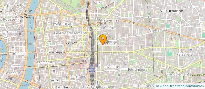 localisation de l'entreprise BELLECOMBE STRATEGIES à LYON