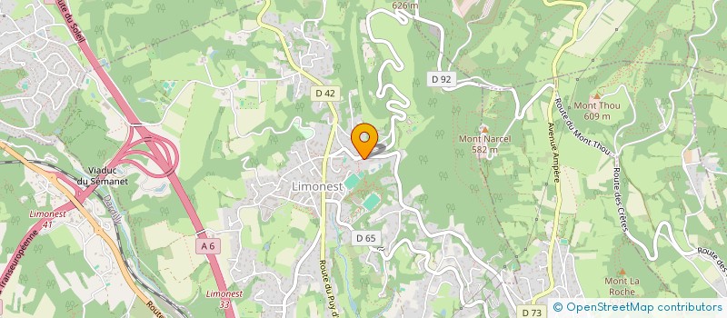 localisation de l'entreprise BELLECOUR BBM  LIMONEST