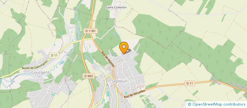 localisation de l'entreprise BELLECREA  SEPTEUIL