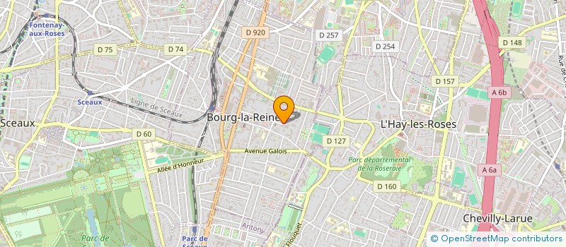 localisation de l'entreprise BELLEDONE COORDINATION à SCEAUX