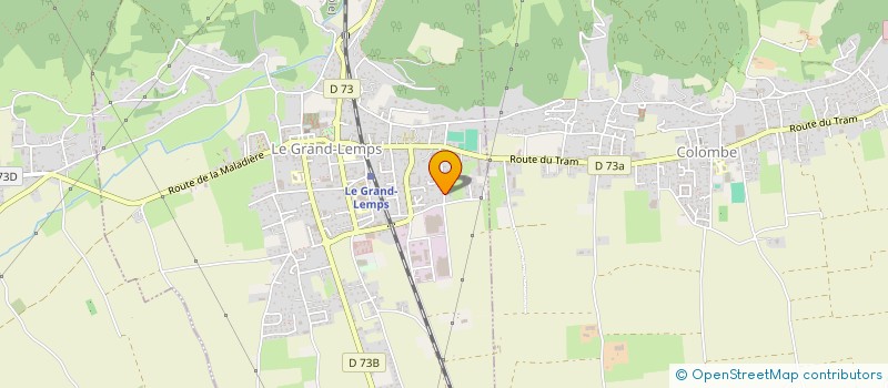 localisation de l'entreprise BELLEDONNE  LE GRAND-LEMPS