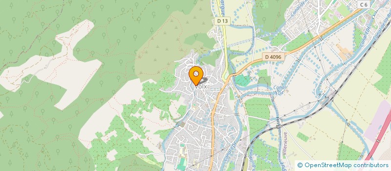 localisation de l'entreprise BELLEDONNE DECOUVERTE à VOLX