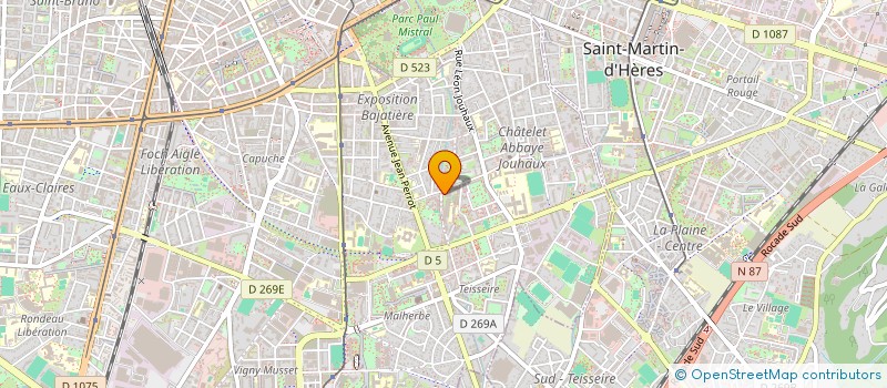 localisation de l'entreprise BELLEDONNE TECH SERVICES SOLUTIONS  GRENOBLE