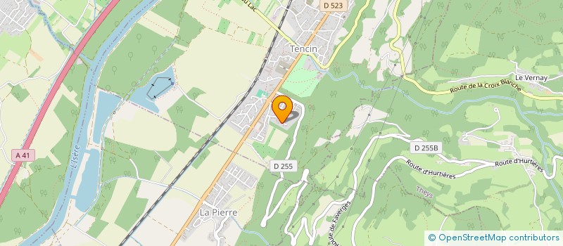 localisation de l'entreprise BELLEDONNE TRANSITION  CRETS EN BELLEDONNE