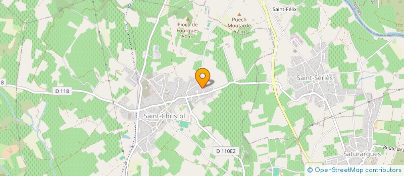 localisation de l'entreprise BELLEFLEUR à LUNEL