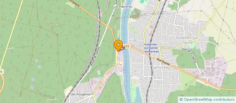 localisation de l'entreprise BELLEFONTAINE  SAMOIS-SUR-SEINE