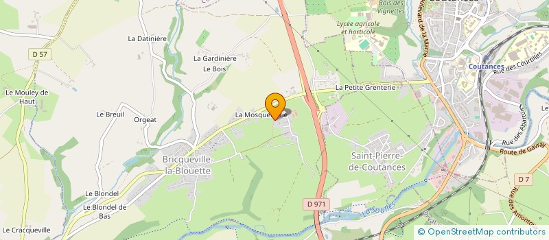 localisation de l'entreprise BELLEFONTAINE  BRICQUEVILLE-LA-BLOUETTE