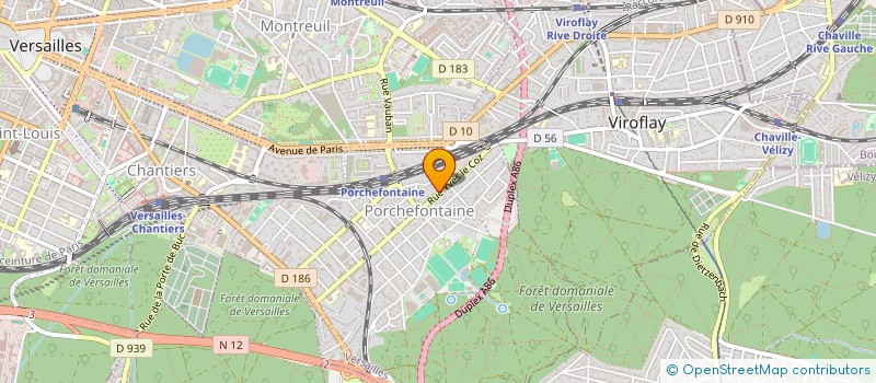 localisation de l'entreprise BELLEFONTAINE PARTICIPATIONS à VERSAILLES