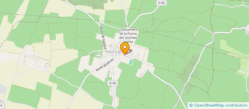 localisation de l'entreprise BELLEGARDE à FOUSSIGNAC