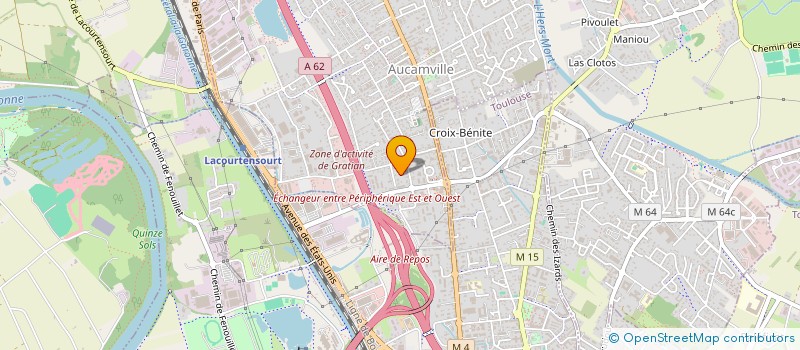 localisation de l'entreprise BELLEGARRIGUES à AUCAMVILLE