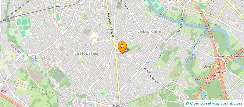 localisation de l'entreprise BELLEGO MODA à REZE