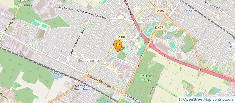 localisation de l'entreprise BELLEHIGHE  TAVERNY