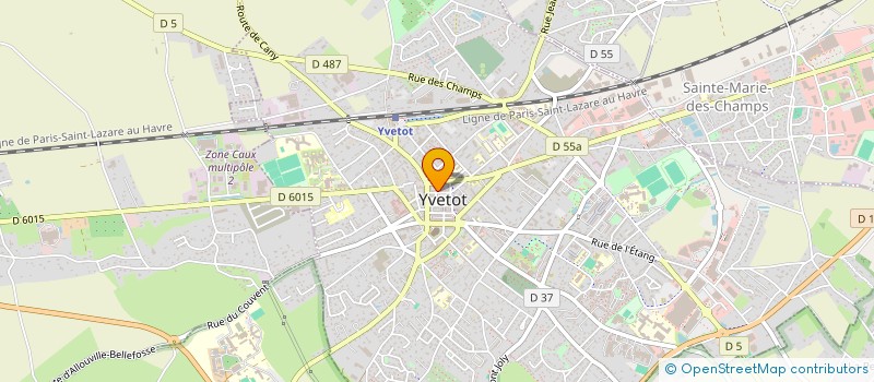 localisation de l'entreprise BELLEM  YVETOT