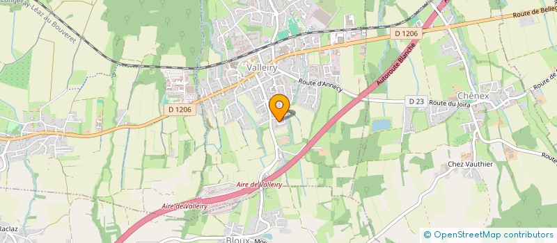 localisation de l'entreprise BELLEM SCI  VALLEIRY