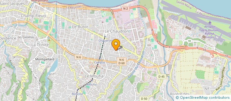 localisation de l'entreprise BELLEMENE INTEGRATION à SAINT-DENIS