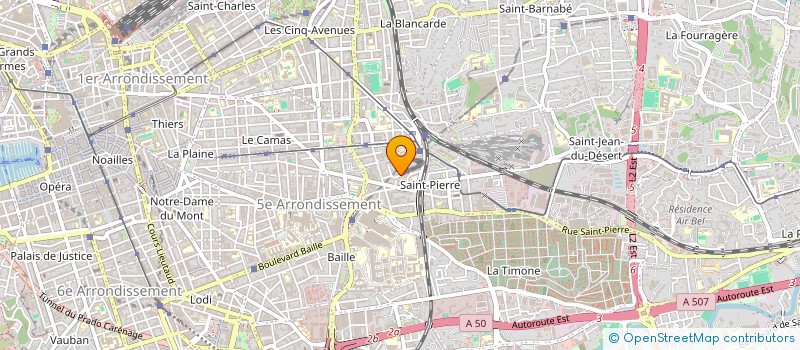 localisation de l'entreprise BELLEMEUTE à MARSEILLE