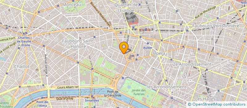 localisation de l'entreprise BELLEMONDE à PARIS