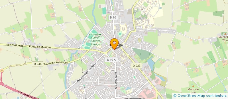 localisation de l'entreprise BELLENAERT INDUSTRIES MEGACORP à BAILLEUL