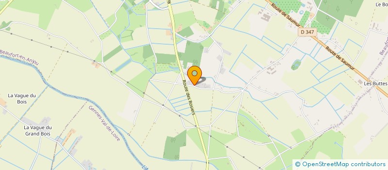 localisation de l'entreprise BELLENOUS CELINE  BEAUFORT-EN-ANJOU