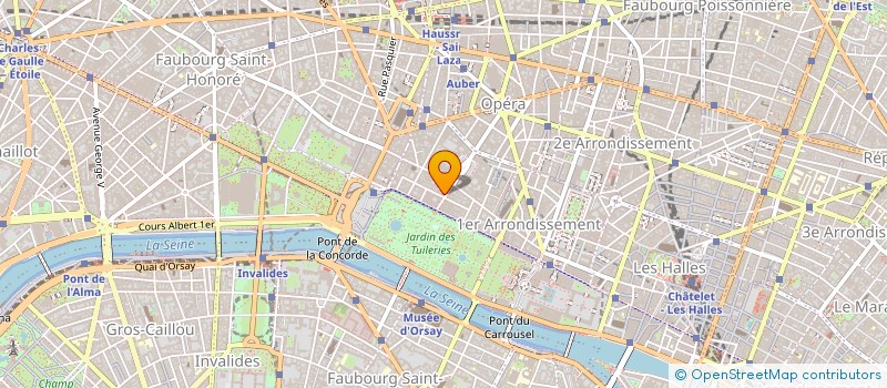 localisation de l'entreprise BELLENOUX CONSEILS FINANCIERS à PARIS