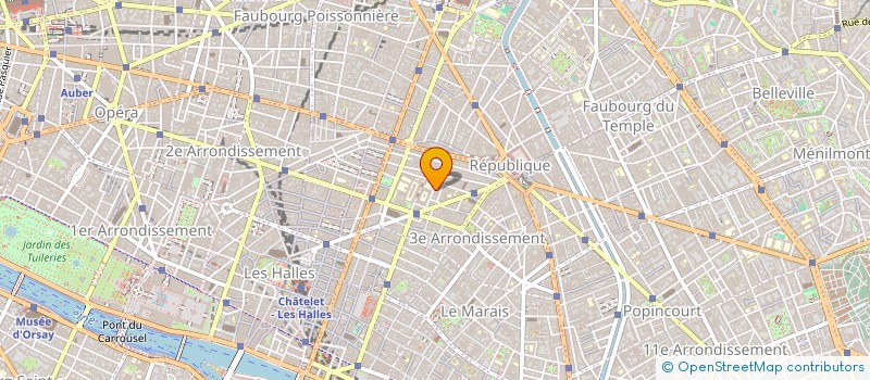 localisation de l'entreprise BELLEOF  PARIS