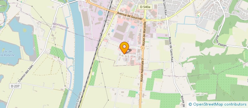 localisation de l'entreprise BELLEOPARIS à MONTELIMAR
