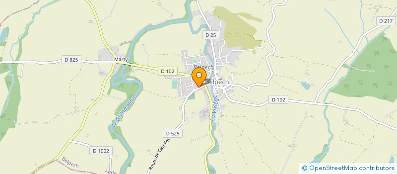 localisation de l'entreprise BELLEPODIENNE DES BOIS L & F  BELPECH