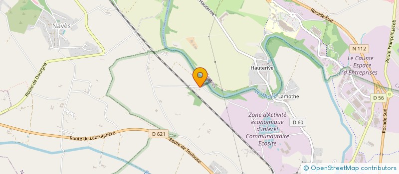 localisation de l'entreprise BELLERIVE INVEST IMMO  LABRUGUIERE