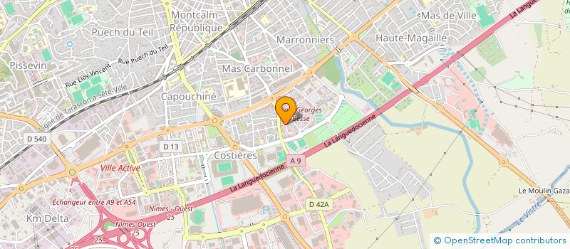 localisation de l'entreprise BELLEROPHON.CONSEIL  AVIGNON