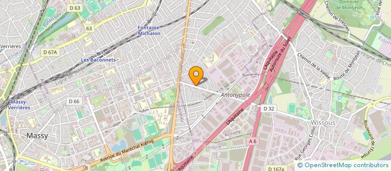 localisation de l'entreprise BELLES & BATISSEUSES  ANTONY