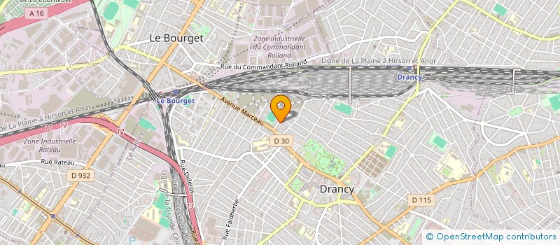 localisation de l'entreprise BELLES CREATIONS à DRANCY
