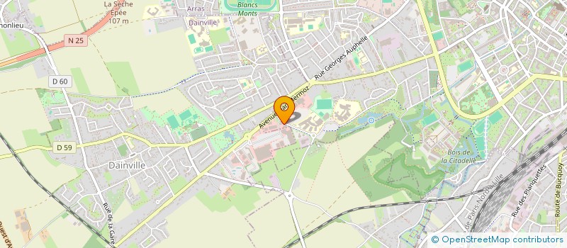 localisation de l'entreprise BELLES CUISINES  ARRAS