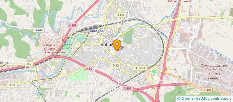 localisation de l'entreprise BELLES D'AMES à AUBAGNE