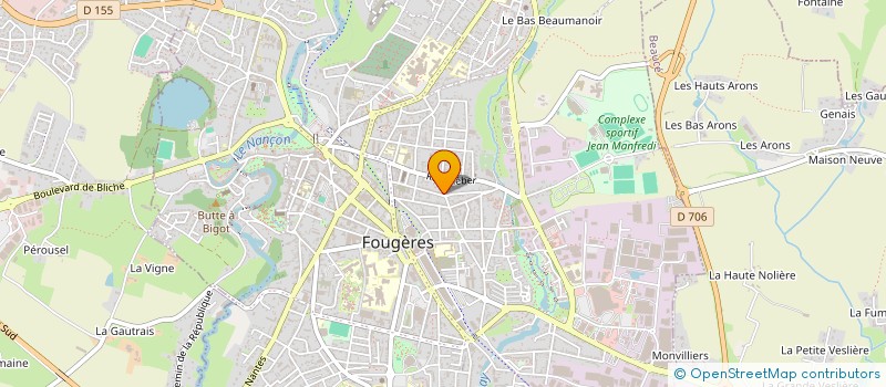 localisation de l'entreprise BELLES DIAPOS à FOUGERES
