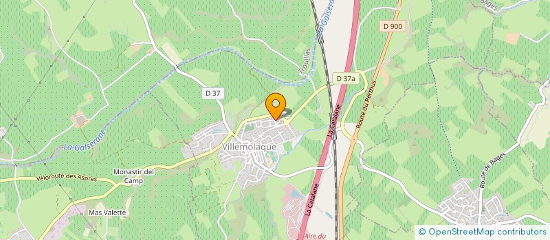 localisation de l'entreprise BELLES DU SUD  VILLEMOLAQUE