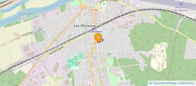 localisation de l'entreprise BELLES LETTRES ET BEAUX-ARTS à LES MUREAUX