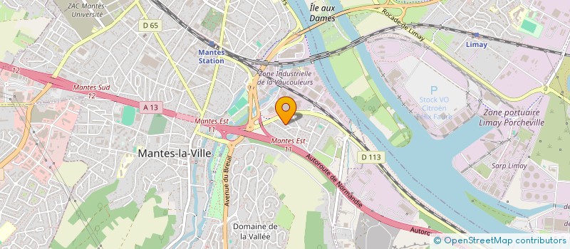 localisation de l'entreprise BELLES PAROLES à MANTES-LA-VILLE