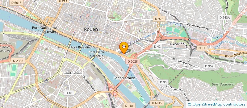 localisation de l'entreprise BELLEST ET ASSOCIES à ROUEN