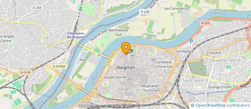 localisation de l'entreprise BELLESTIT  AVIGNON